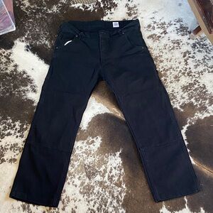 Stylish Black Relaxed Fit Jeans for Men